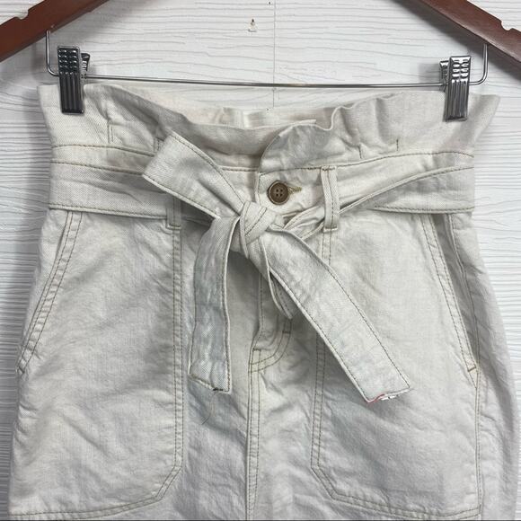 Free People Splendor In The Grass Skirt Paperbag Size 0 - Picture 6 of 9